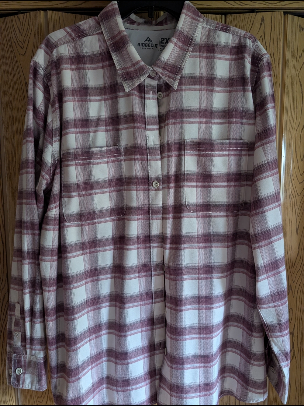 Ladies Ridgecut Flannel Shirt Size XXLARGE